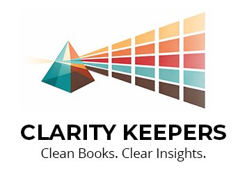 Clarity Keepers — Clean Books. Clear Insights.